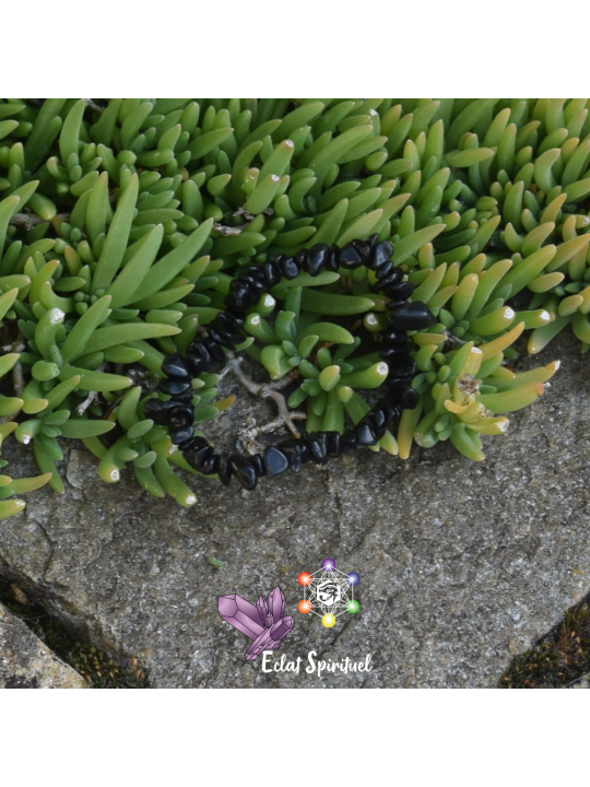 Obsidienne Oeil Céleste en Bracelet Baroque