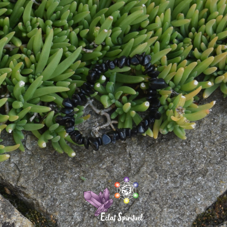 Obsidienne Oeil Céleste en Bracelet Baroque