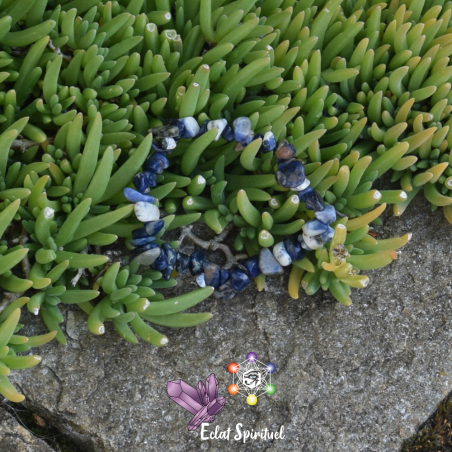 Sodalite en bracelet baroque