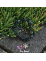Bracelet Baroque Séraphinite en Pierre Naturelle
