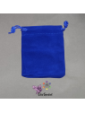 Pochette velours de couleur noire gris bleu rouge